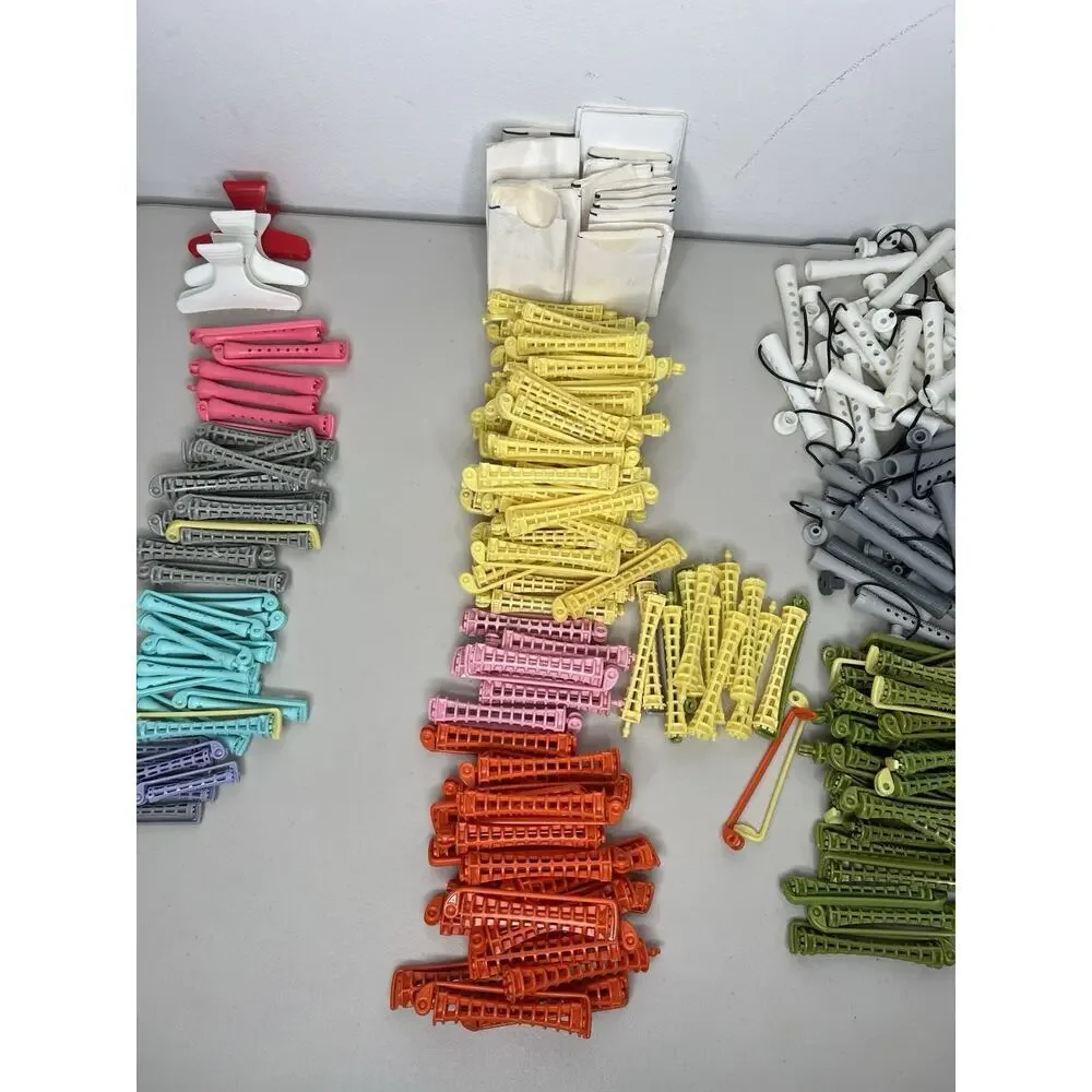 Vintage Toni Goody Assorted Size Swing Arm Perm Rods Curlers Retro Made In USA
